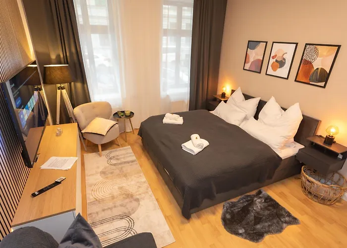 City-appartment Im Bachhviertel ライプツィヒ