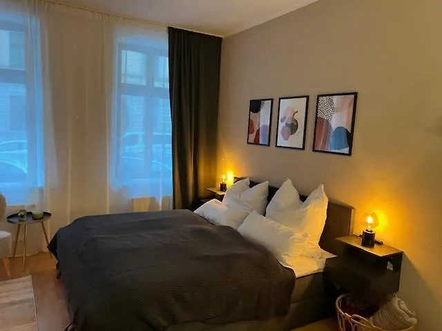 アパート City-appartment Im Bachhviertel ライプツィヒ