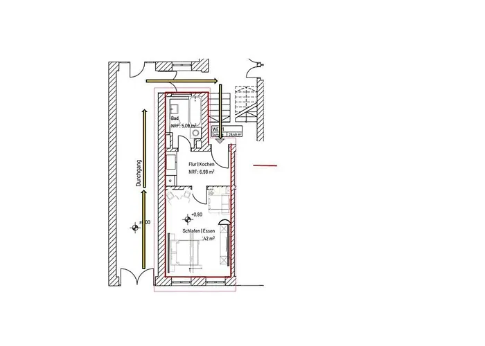 City-appartment Im Bachhviertel ライプツィヒ